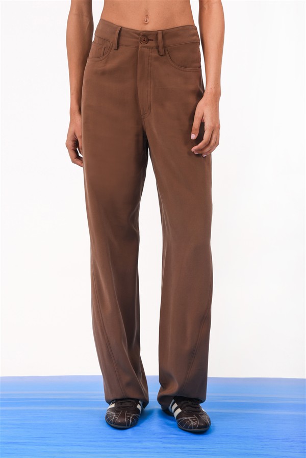 ARPYES NOA PANTS BROWN